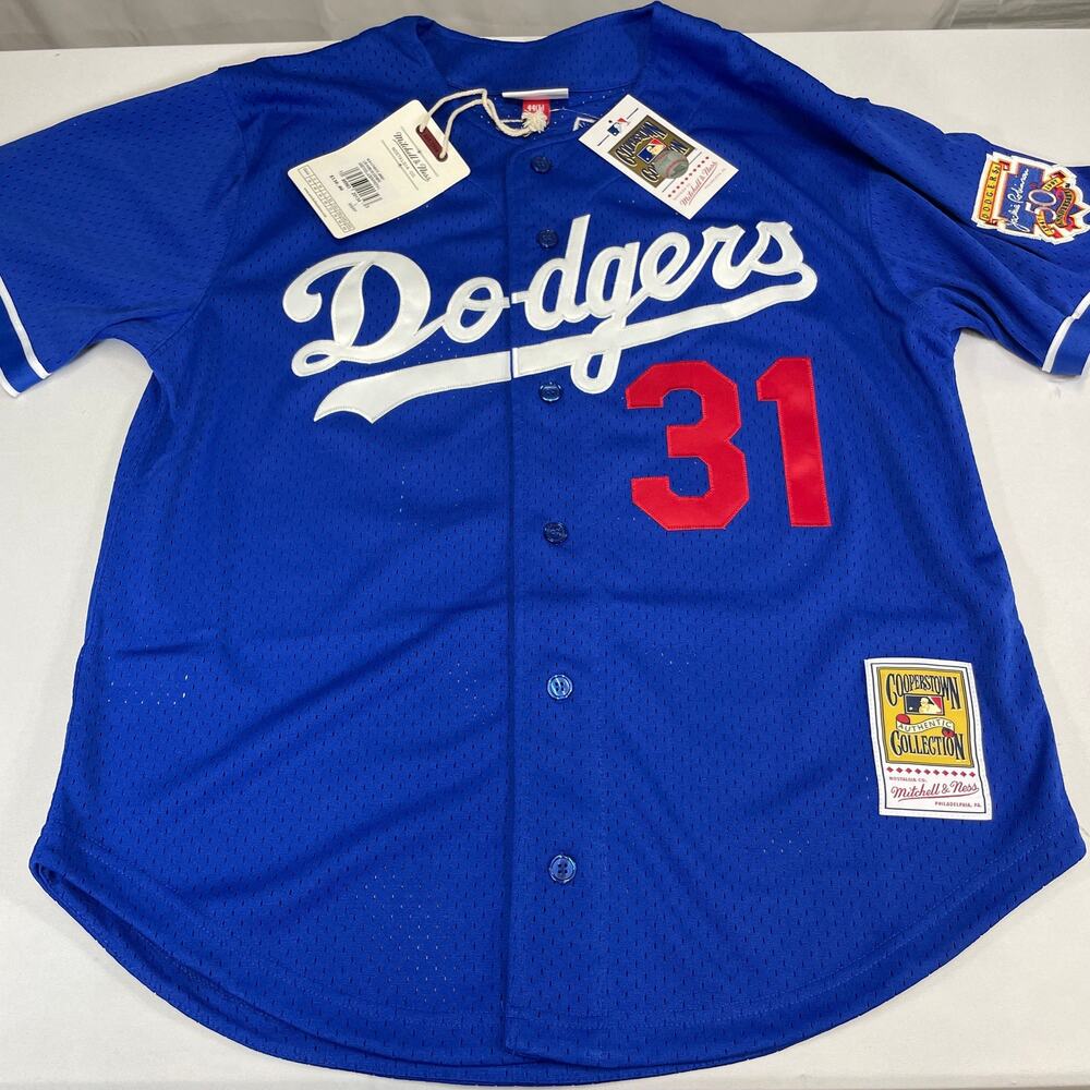 Mike Piazza Los Angeles Dodgers Mitchell & Ness Jersey